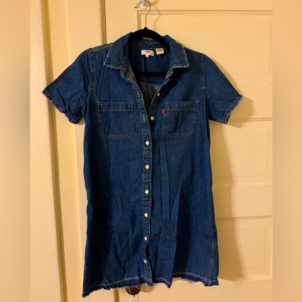 Vintage Levi’s denim mini dress